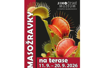 Jihočeské muzeum: Masožravky na terase - prodejní výstava