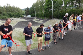 Vimperk má nový pumptrack