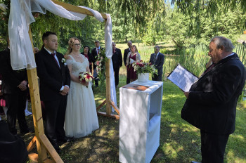 Zámecký park v Temelíně hostil 149. svatbu