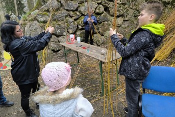 Na Velikonoce přišly k Temelínu necelé dva tisíce lidí